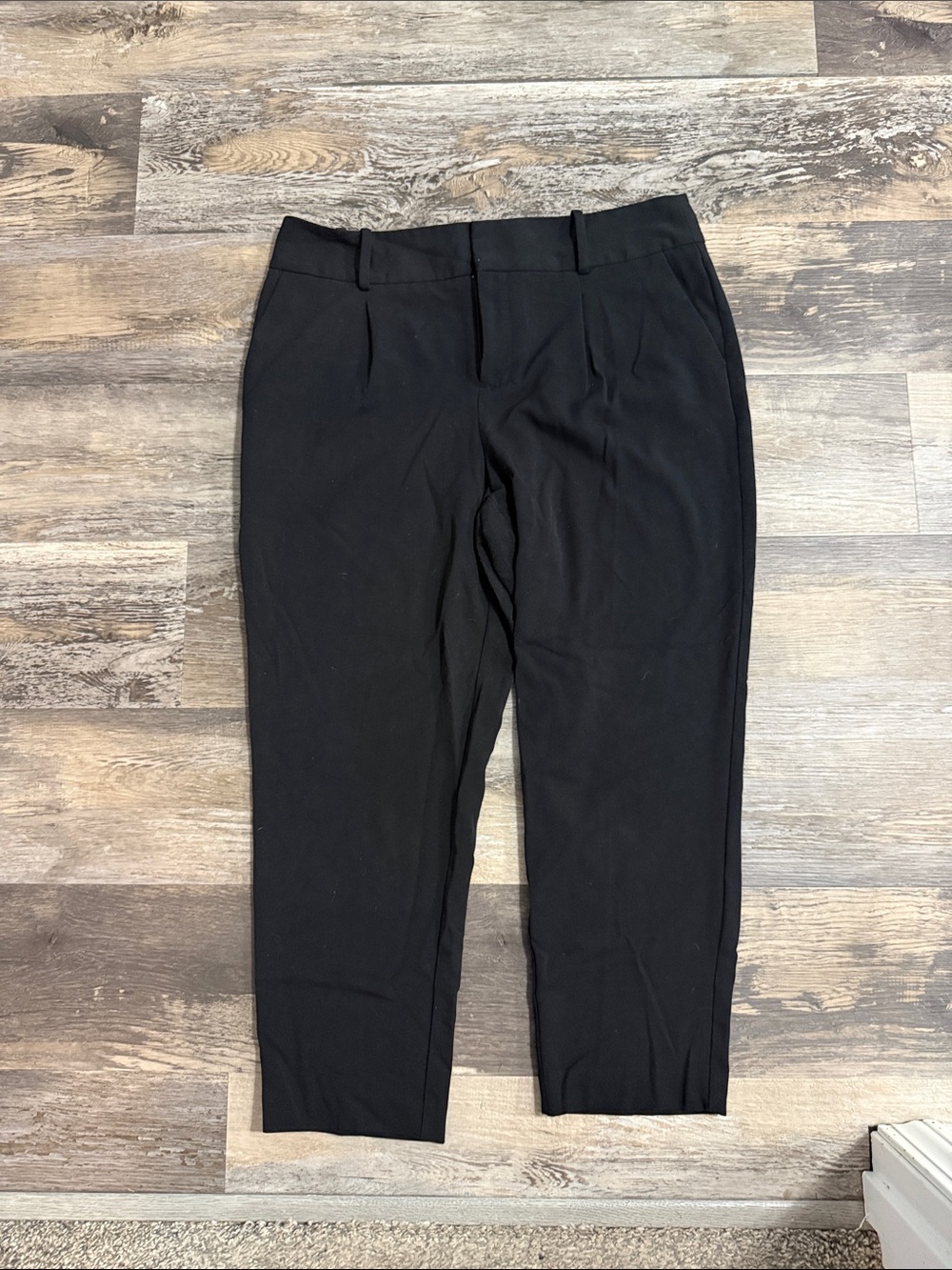 a new day Black Straight-Leg Dress Pants